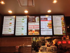 using a digital menu for restaurants